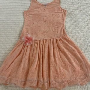 American Girl “Shimmer and Lace Party Dress” for girls Size 16 EUC
